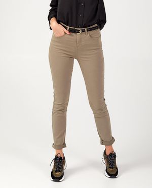 Broeken - Zwarte broek Sora - slim fit