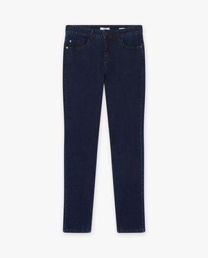 Jeans - Donkerblauwe jeans, slim fit