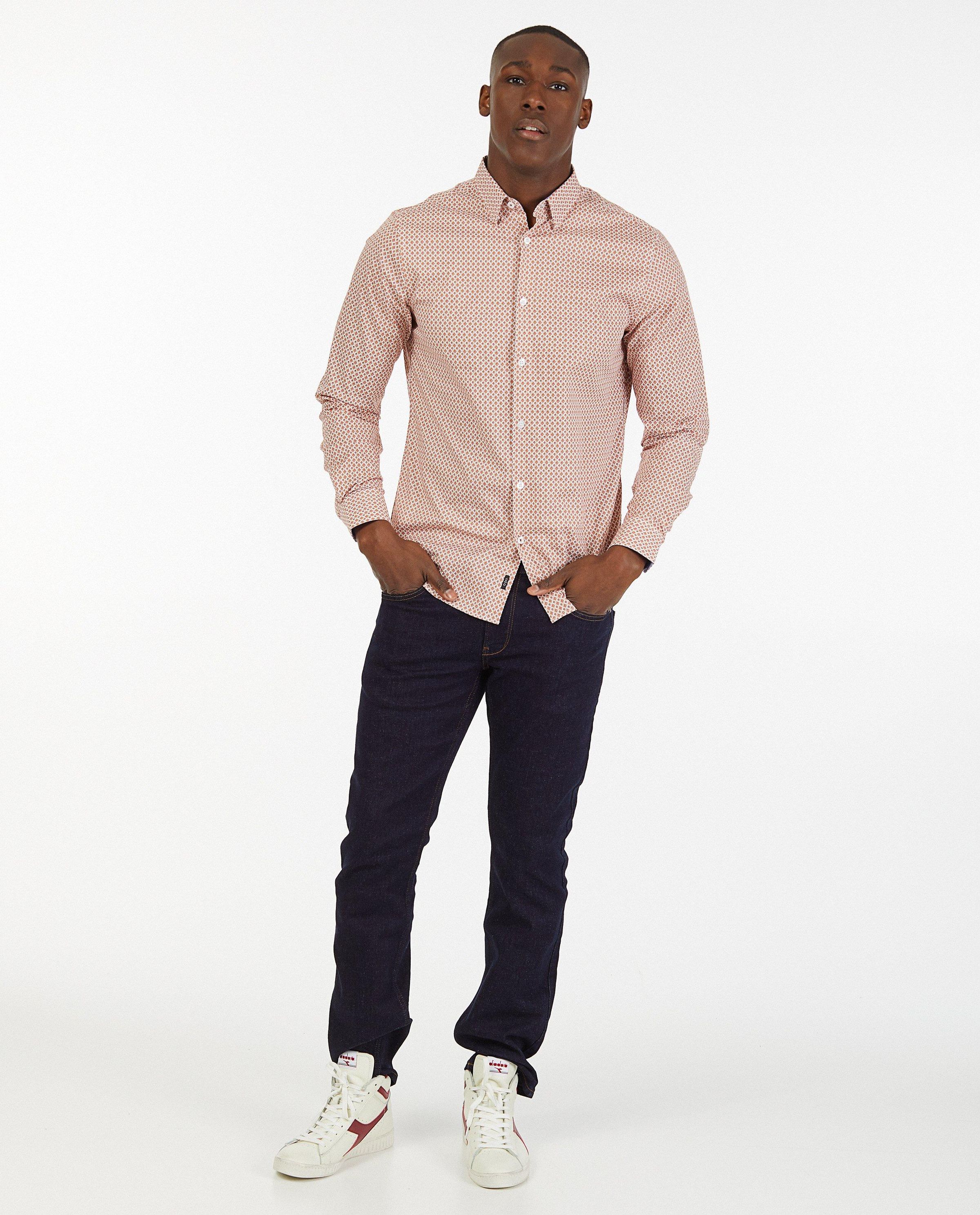 Jeans bleu fonc&eacute;, straight fit - fitted straight - JBC