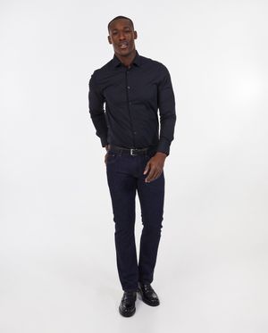 Jeans - Jeans bleu fonc&eacute;, straight fit