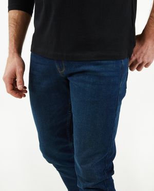 Jeans - Jeans slim fit bleu fonc&eacute; Smith
