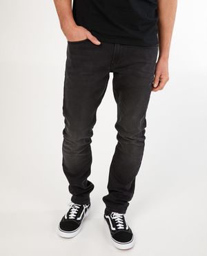 Jeans - Zwarte slim jeans Smith