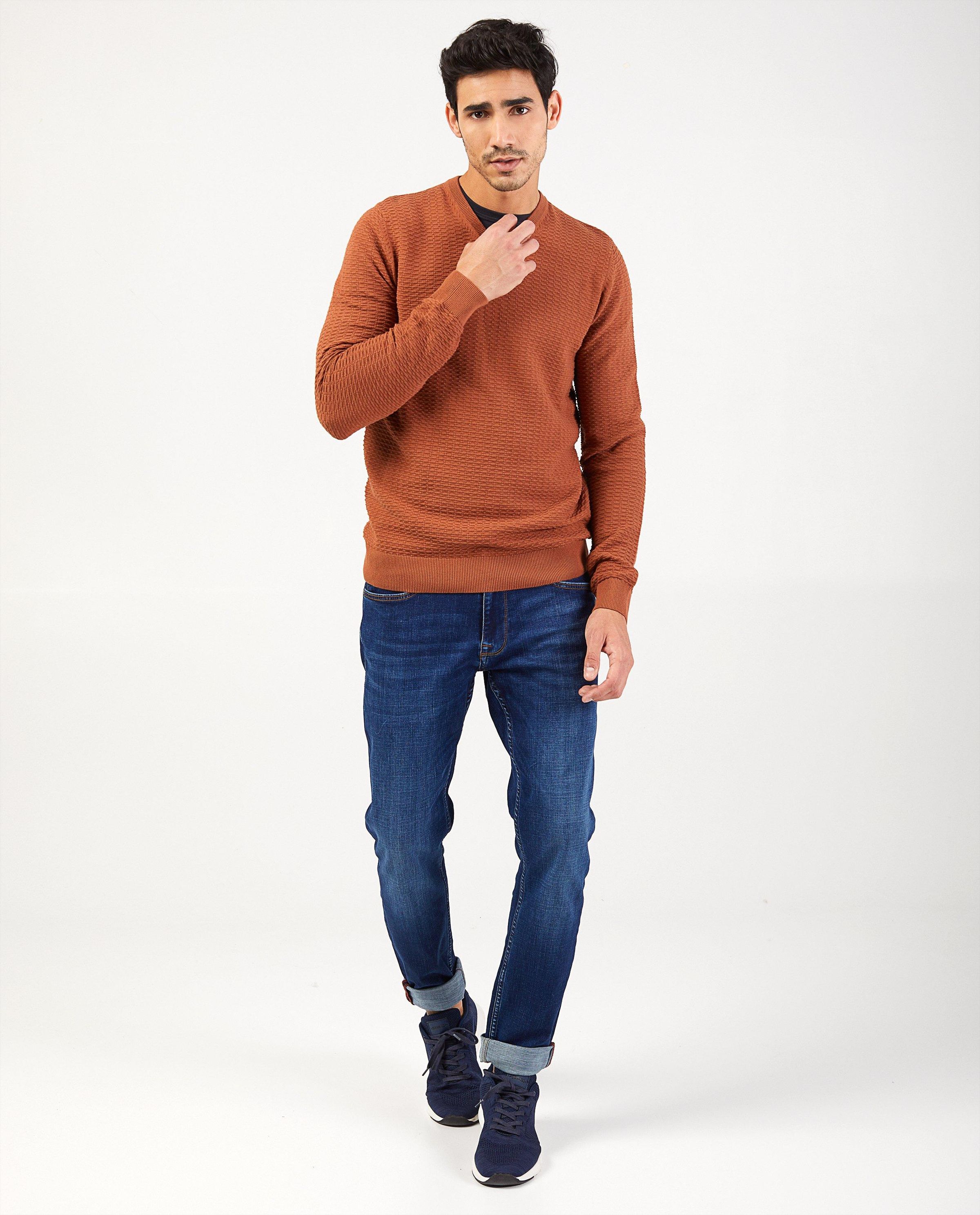 Blauwe slim jeans - Jet - met stretch - Blend
