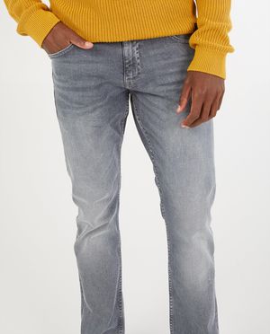 Jeans - Grijze jeans, slim fit