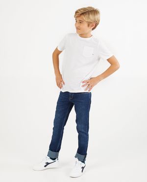 Denim slim post-consumer I AM - bleu - I AM