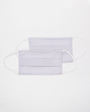 2 masques gris clair - unisexe - ensemble de 2 - JBC
