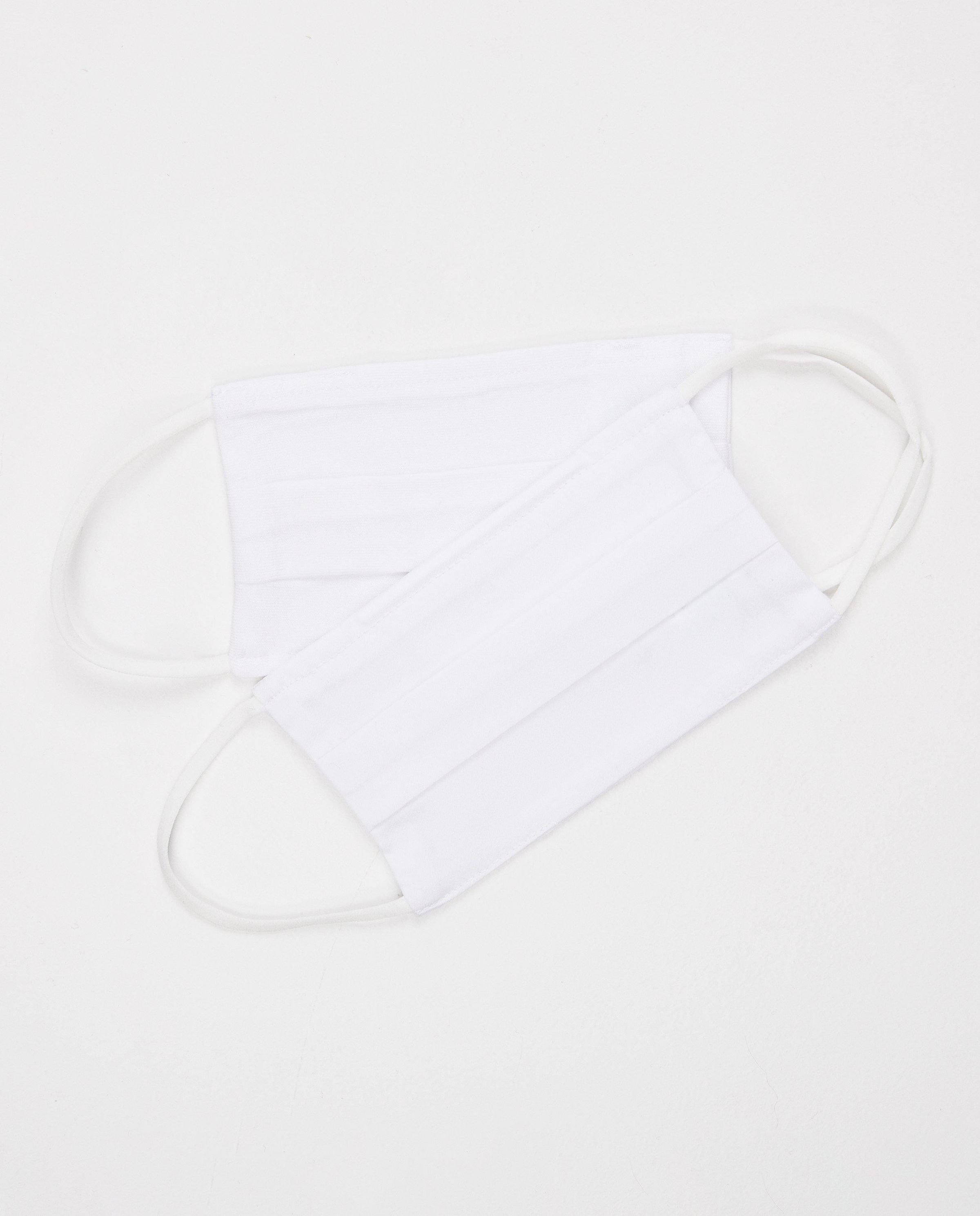 2 off-white mondmaskers - unisex - set van 2 - JBC
