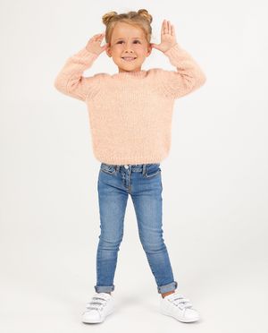 Skinny bleu Marie, 2-7 ans - JBC