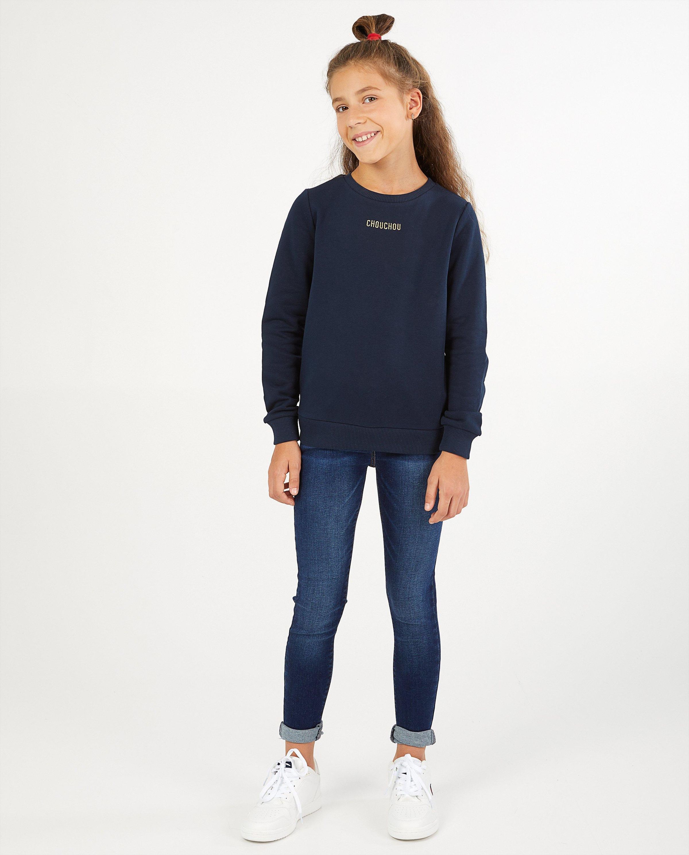 Lichtblauwe jeans, skinny fit - met wassing - JBC