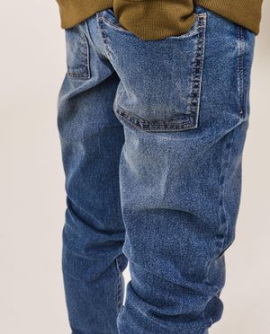 Jeans - Blauwe jeans, slim fit