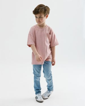 Donkerblauwe jeans, slim fit - in blauw - JBC