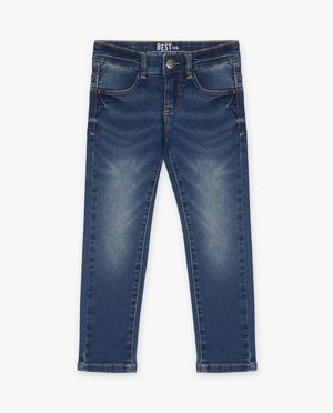 Jeans - Blauwe jeans, slim fit