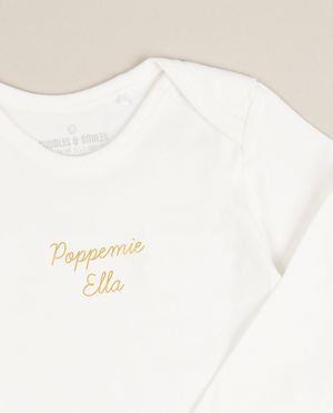 Onesies - Grenouill&egrave;re avec surnom Studio Unique