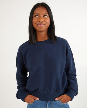 Sweaters - Witte unisex sweater, tieners