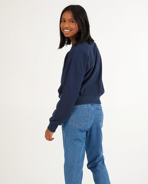 Sweaters - Witte unisex sweater, tieners