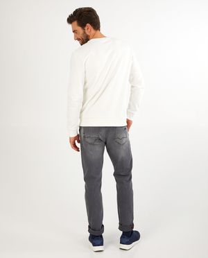 Sweats - Sweat blanc, hommes