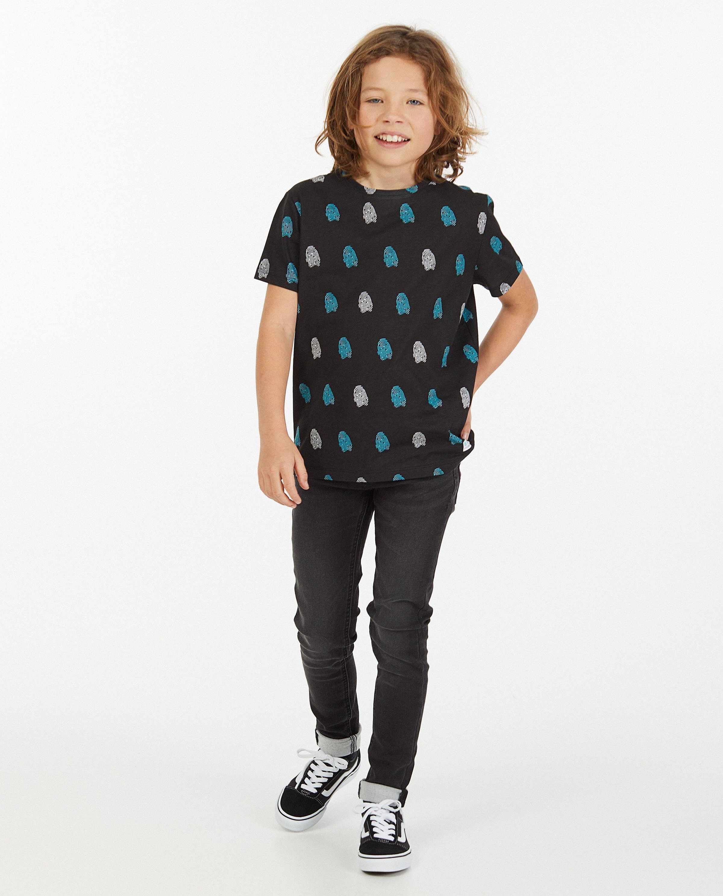 Unisex glow in the dark T-shirt De Mol - met allover print - De Mol