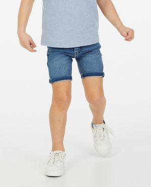 Shorts - Bermuda en sweat denim Simon, 2-7 ans