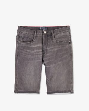 Shorten - Sweat denim bermuda in blauw