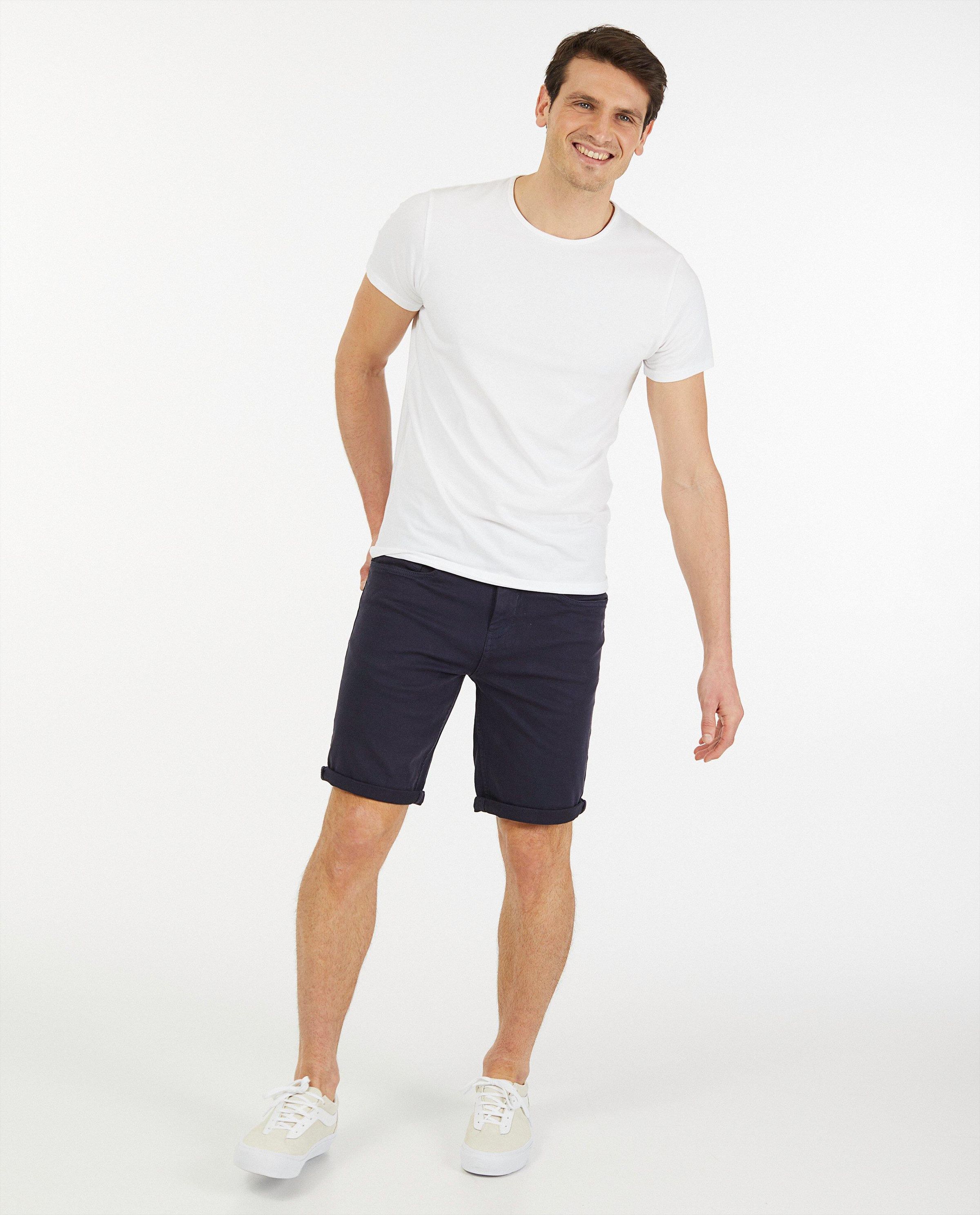 Short beige, coupe slim - avec du stretch - JBC