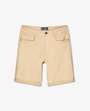 Shorts - Short beige, coupe slim
