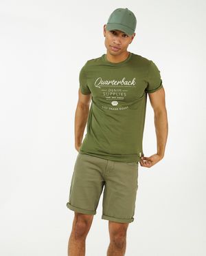 Shorts - Short beige, coupe slim