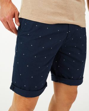Shorten - Katoenen bermuda met print