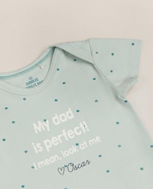 Onesies - Grenouill&egrave;re personnalisable - f&ecirc;te des P&egrave;res