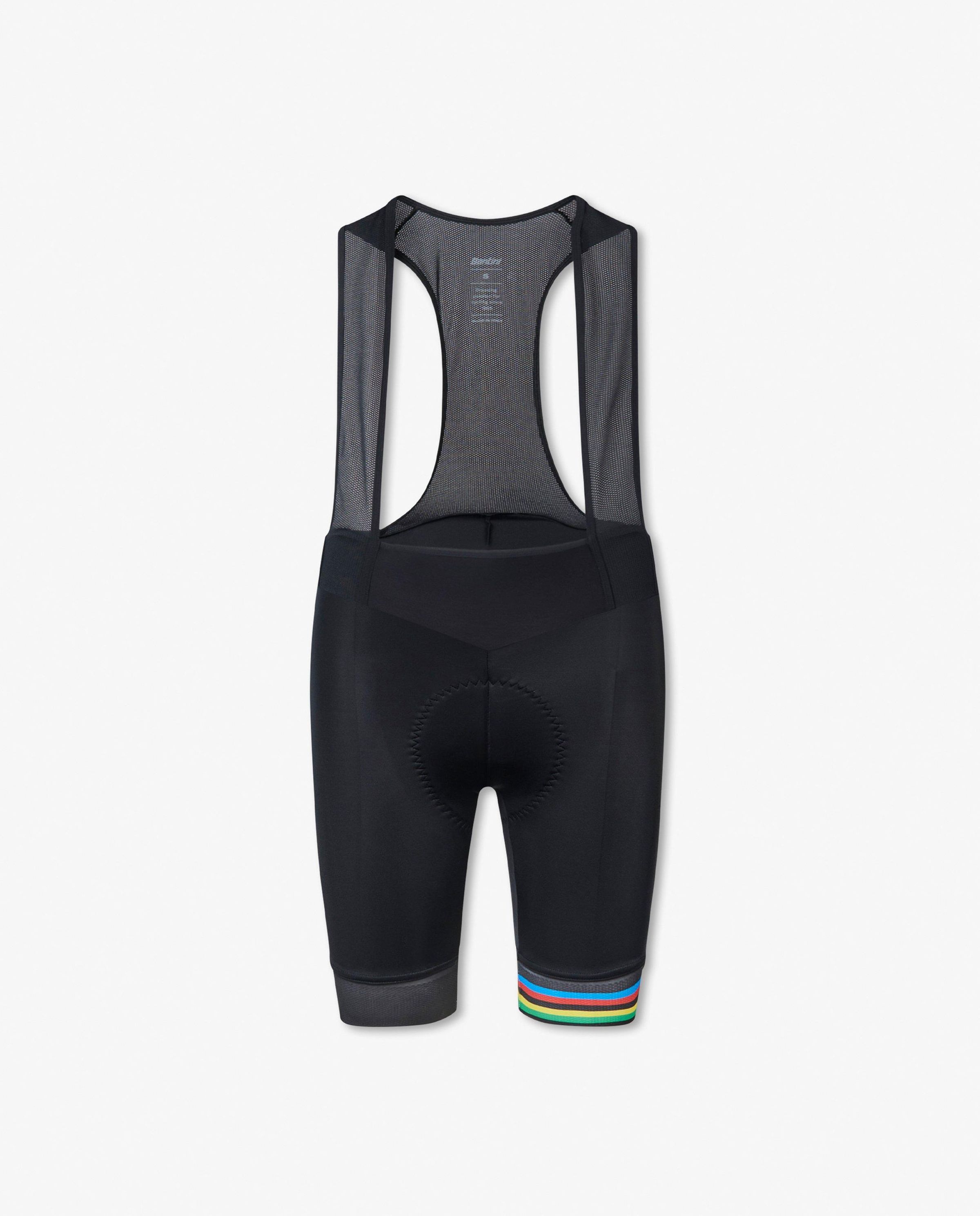 Zwarte bib short voor heren Santini - Kom op tegen Kanker - Kom op tegen Kanker