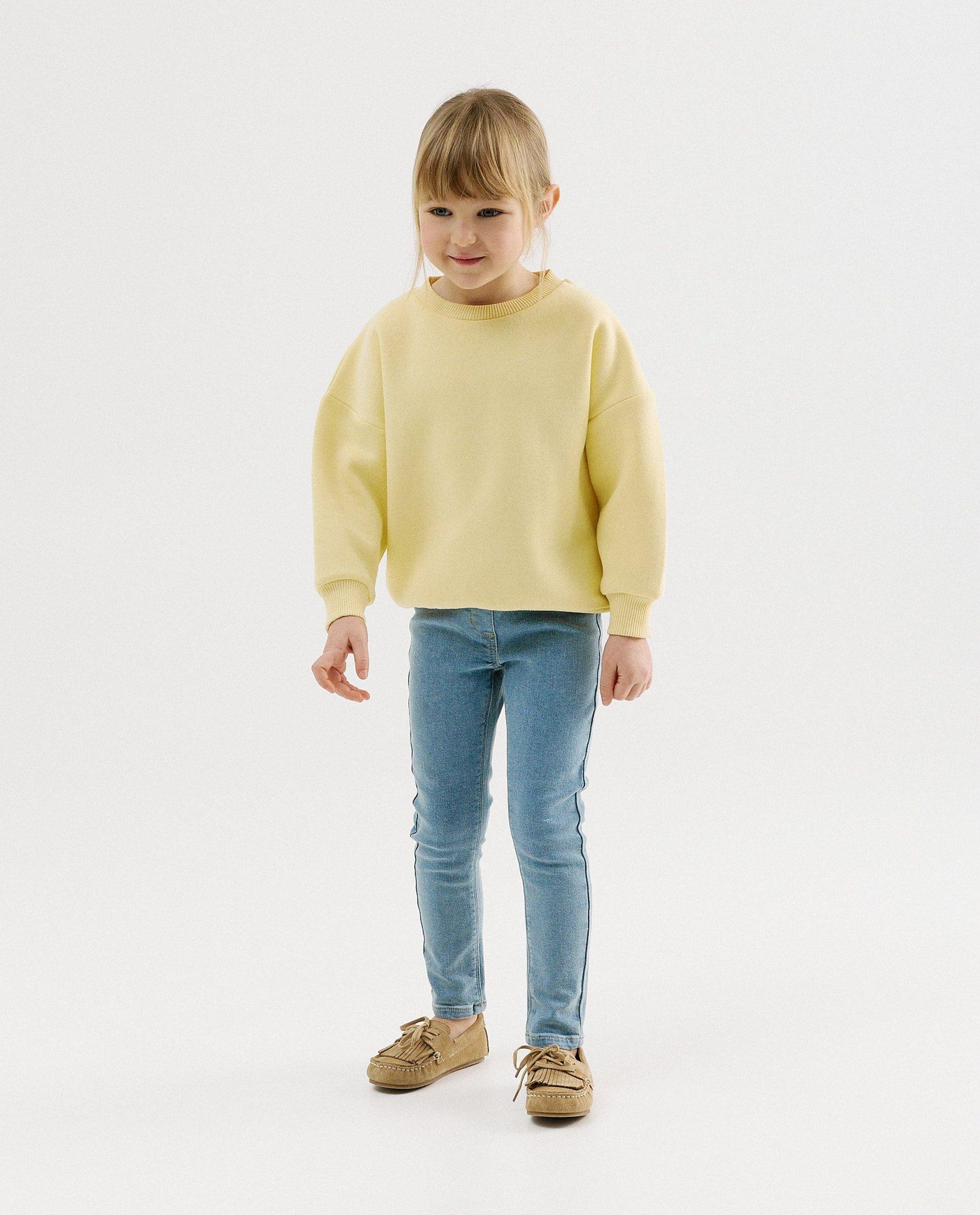 Jegging bleu Elise, 2-8 ans - JBC