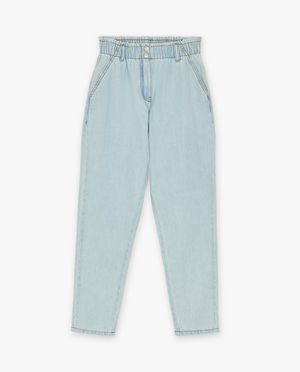 Jeans - Blauwe jeans, mom fit