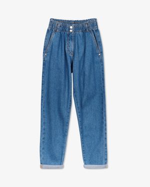 Jeans - Blauwe jeans, mom fit
