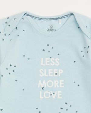 Onesies - Witte romper met opschrift