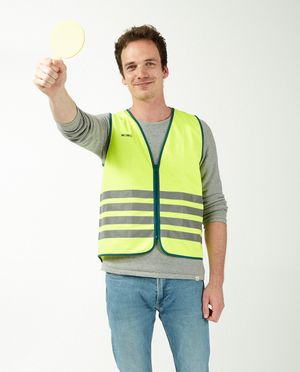 Unisex hesje, Studio Unique - Volwassenen - personaliseerbaar - JBC