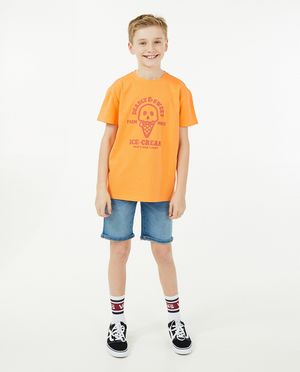 Grijze jeansshort BESTies - Besties