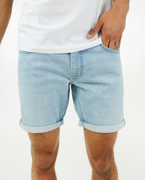 Shorten - Donkerblauwe jeansshort Jeff