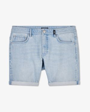 Shorts - Short en jeans bleu fonc&eacute; Jeff