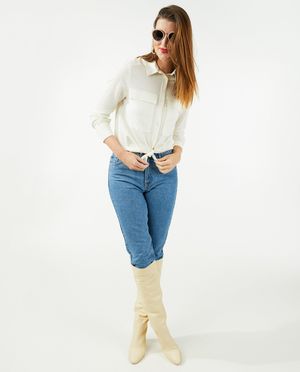 Jeans - Lichtblauwe mom jeans OVS