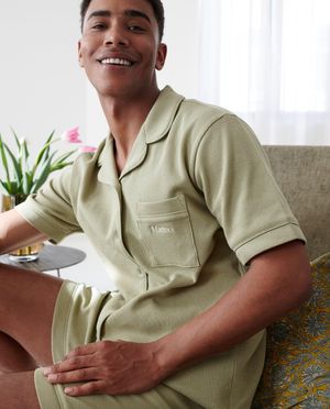 Pyjama vert pour hommes, Studio Unique - JBC