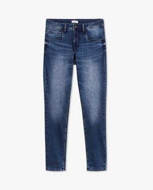 Jeans - Grijze sweat denim, skinny fit