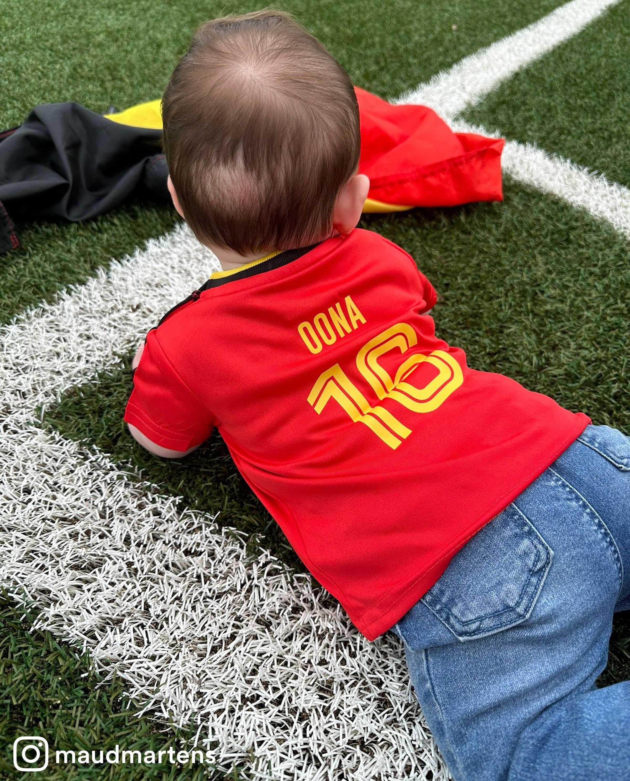 T-shirt de foot personnalisable, b&eacute;b&eacute;s - JBC