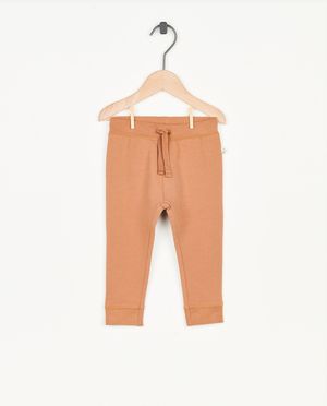 Bruine jogger van biokatoen - Cuddles and Smiles
