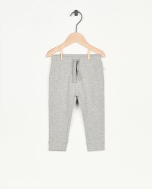 Grijze joggingbroek van biokatoen - Cuddles and Smiles