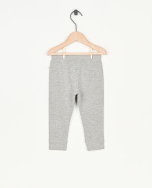 Broeken - Bruine jogger van biokatoen