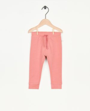 Bruine jogger van biokatoen - Cuddles and Smiles