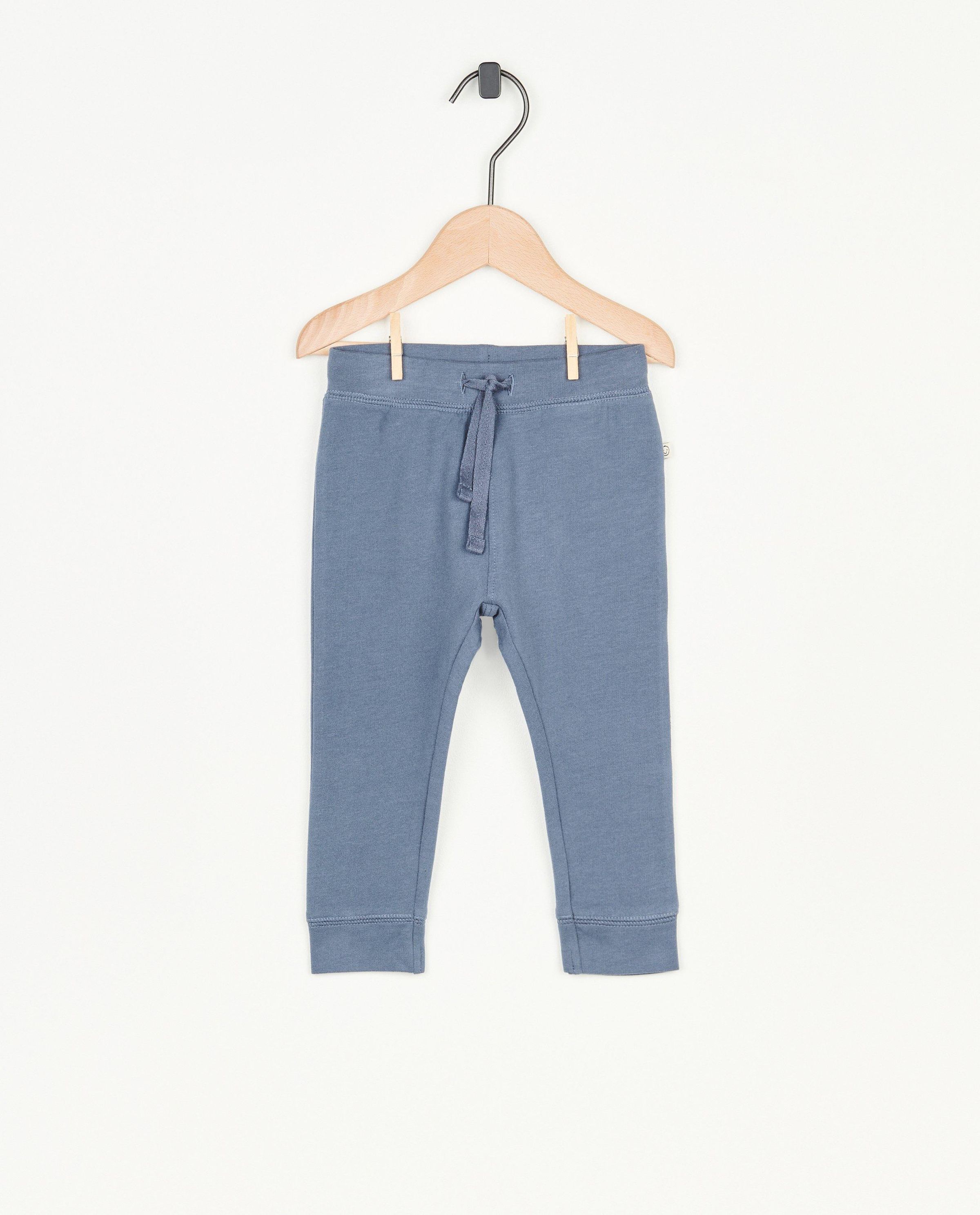 Jogger brun en coton bio - Cuddles and Smiles