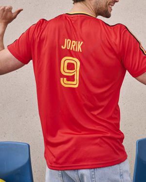 T-shirt de foot personnalisable, adultes - JBC