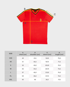 T-shirts - T-shirt de foot personnalisable, adultes