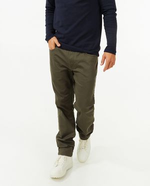 Pantalons - Pantalon brun fonc&eacute;, regular fit