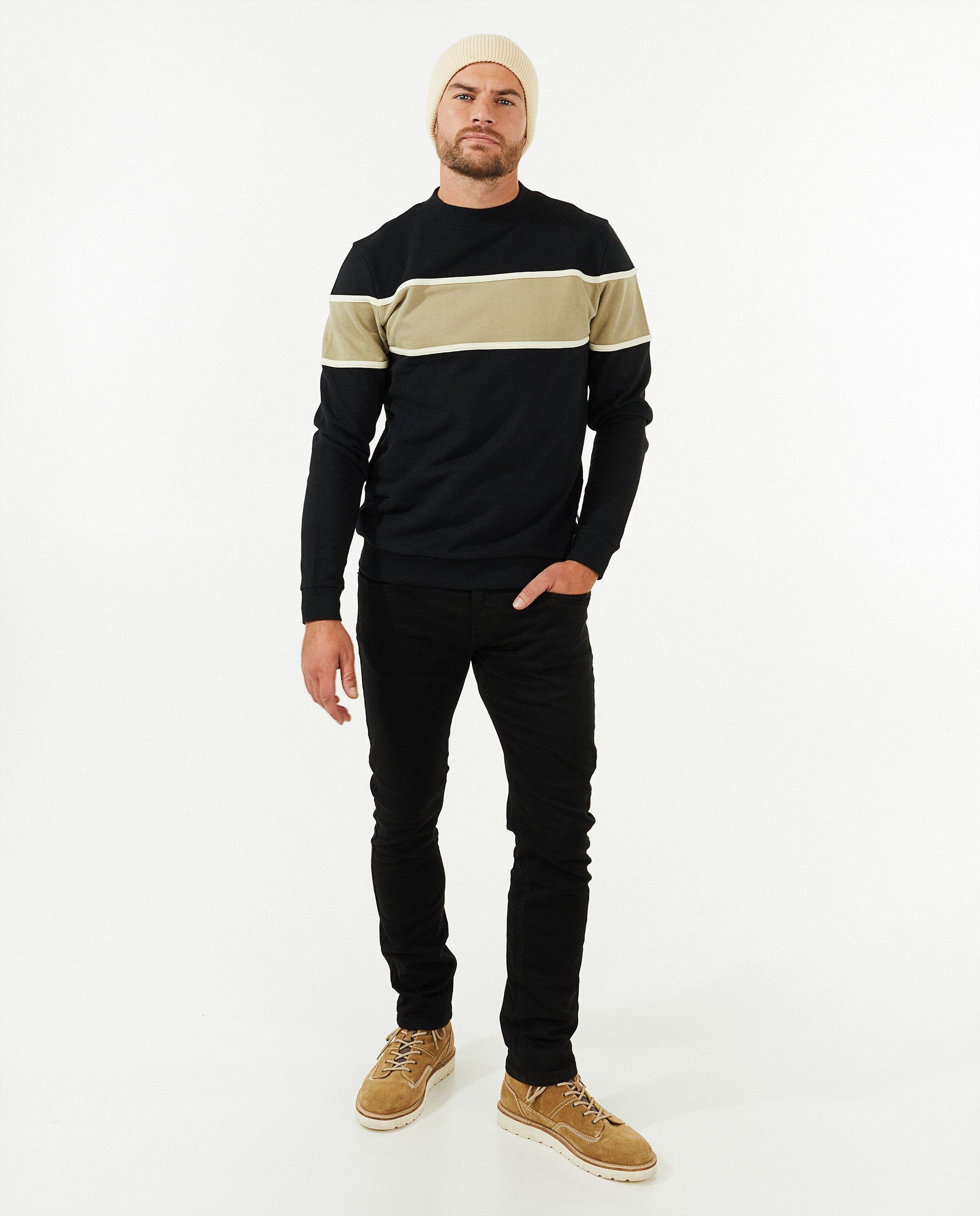 Zwarte broek, slim fit - Quarterback